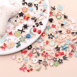 30Pcs Colorful Resin Enamel Charms Set for Jewelry Making