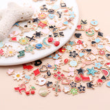 30Pcs Colorful Resin Enamel Charms Set for Jewelry Making
