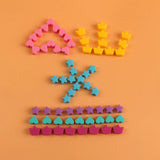 30Pcs Silicone Beads Mini Star/Heart/Crown For Making Necklace Bracelet