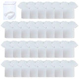 30Pcs Sublimation Air Freshener Blanks Fragrant Sheets Bags