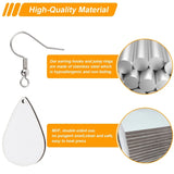 30Pcs Sublimation Earring Blanks for Heat Transfer Printing