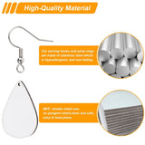 30Pcs Sublimation Earring Blanks Heat Transfer Supplies