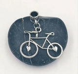 30Pcs Tibetan Silver Plated Bicycle Pendant DIY Jewelry Accessories