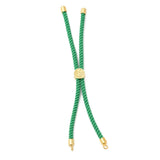 30Pcs Twisted Nylon Cord Silder Bracelets for Jewelry Making