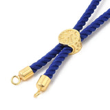 30Pcs Twisted Nylon Cord Silder Bracelets for Jewelry Making