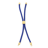 30Pcs Twisted Nylon Cord Silder Bracelets for Jewelry Making