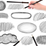 30pcs Wizard Wand Pencils for Theme Party Birthday School Supplies