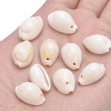 30Pcs Sea Shell Beads Cowrie Charm DIY Necklace Bracelet Jewelry Findings