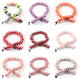 30Pcs 5x8mm Ceramic Colorful Beads DIY Jewelry Making Pendant Spacer Loose Beads