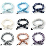 30Pcs 5x8mm Ceramic Colorful Beads DIY Jewelry Making Pendant Spacer Loose Beads