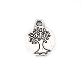 30Pcs Tree of Life DIY Charms Pendants Supplies Jewelry Making Earrings Keychain