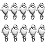 30Pcs Stainless Lobster Clasp & Jump Rings Set for DIY Jewelry Making