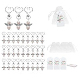 Lucky Guardian Angel Keychain Keepsake Baby Shower Favors