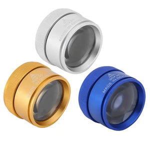 Mini Pocket Magnifier 30X 36mm Handheld Magnifying Glass Jewelry Repair