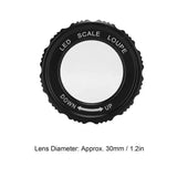 Adjustable LED Scale Loupe Magnifier 3 LED Lights UV Lamps HD Magnifying Glass