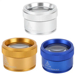 30X Magnifying Glass Portable Magnifier Jewelry Watchmaker Tool