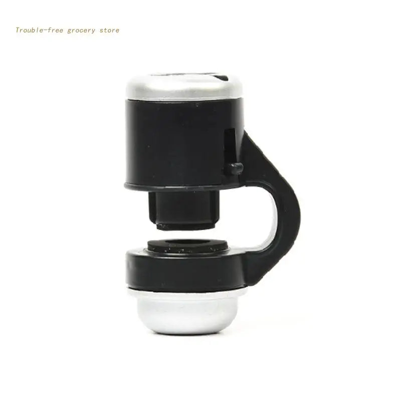 30X Phone Clip-On Microscope Magnifier LED Lights Micro Lens Clamp