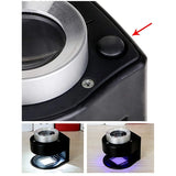 30X Desktop Magnifier with 3 LED Handheld Magnifying Glass