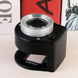 30X Desktop Magnifier with 3 LED Handheld Magnifying Glass