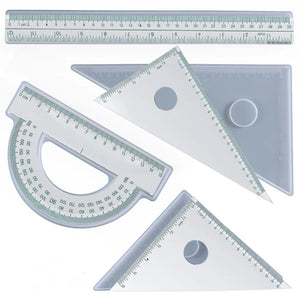 Silicone Mold Triangle Right Angle Ruler Mould for Epoxy Resin Craft