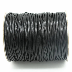 30 Color 200 Yard 1.5mm-5mm Waxed Line Necklace Rope Thread