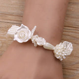 30g 50g 100g 12 Mix Flower Pearl Beads ABS Resin Flat Back Simulated Beads
