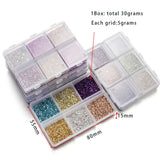 30g Broken Glass Stones Epoxy Resin Mold Fillings for DIY Crafts
