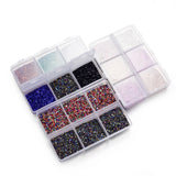 30g Broken Glass Stones Epoxy Resin Mold Fillings for DIY Crafts