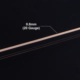 Copper Wire 0.8mm Beading Tiger Tail for Jewelry DIY Crafts