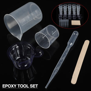 30ml/50ml Measuring Cup Expoxy Resin Jewelry Crafts Set DIY Casting Molds Kit