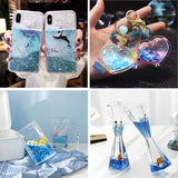30ml Silicone Pouring Oil Acrylic UV Epoxy Resin Mold Liquid Flow Art Oil