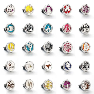 Stainless Steel Car Air Freshener Perfume Diffuser Locket Christmas