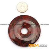 30mm-50mm Red Jaspers Natural Stone Loose Beads for Pendant Making