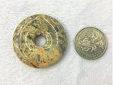 Crazy Lace Agates Donuts Shape Stone Beads 5pcs/lot