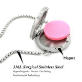 30mm Aromatherapy Locket Bracelet Essential Oil Diffuser Stainless Steel Bangle