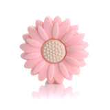 30mm Cartoon Flower Silicone Bead 10Pcs Food Teether Chew Bead