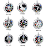 30mm Chakra Aromatherapy Locket Pendant - Diffuser Perfume Locket