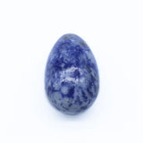 30mm Egg Carving Chakras Healing Crystal Natural Stone Jewelry Finding