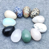 30mm Egg Carving Chakras Healing Crystal Small Ornaments