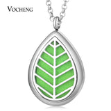 Heart Drop 30mm Oil Diffuser Locket Necklace +10 Pads