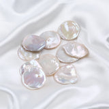 30mm Freshwater Irregular Shape Keshi Loose Pearls Natural Petals Bead