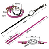 Glass Memory Locket Bracelet Women Double Wrap Leather Wristband Gift