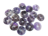 Natural Amethyst Donut Pendant Gemstone Necklace Pendant