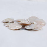30mm Natural Freshwater Loose Petal Shape Keshi Pearls Beads