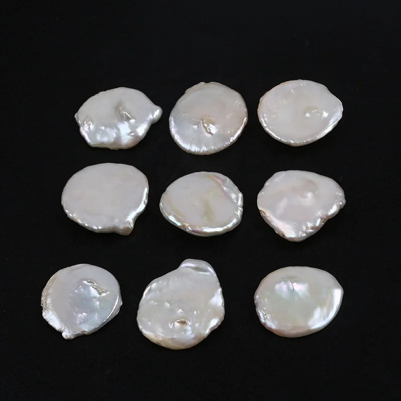 30mm Natural Freshwater Loose Petal Shape Keshi Pearls Beads