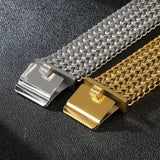 30mm Stainless Steel Mesh Bracelet Men Charm High Bracelet for Boyfriend