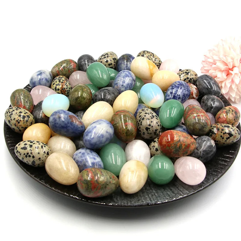 Green Aventurine Yoni Egg - Hand Polished Healing Crystal