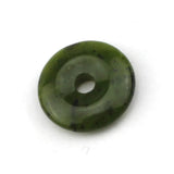 30mm Canadian Jade Stone Bead Donut Shape DIY Loose Bead