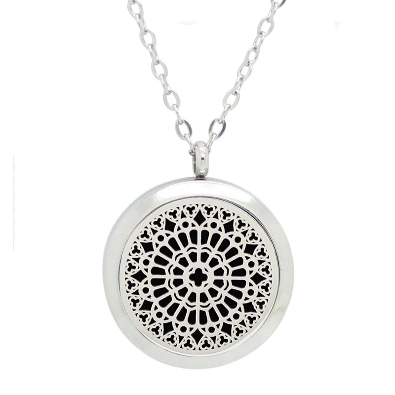 30mm Magnetic Perfume Locket Aromatherapy Pendant