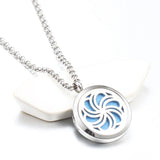 30mm Perfume Pendant Necklace with Photo Frame Box